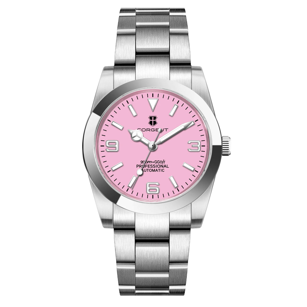Corgeut 36/39mm 自動巻きクラシックウォッチ サファイアガラス 10気圧防水