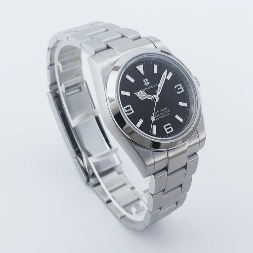Corgeut 36/39mm 自動巻きクラシックウォッチ サファイアガラス 10気圧防水